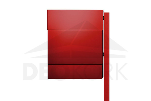 Schránka na listy RADIUS DESIGN (LETTERMANN 5 STANDING red 566R) červená